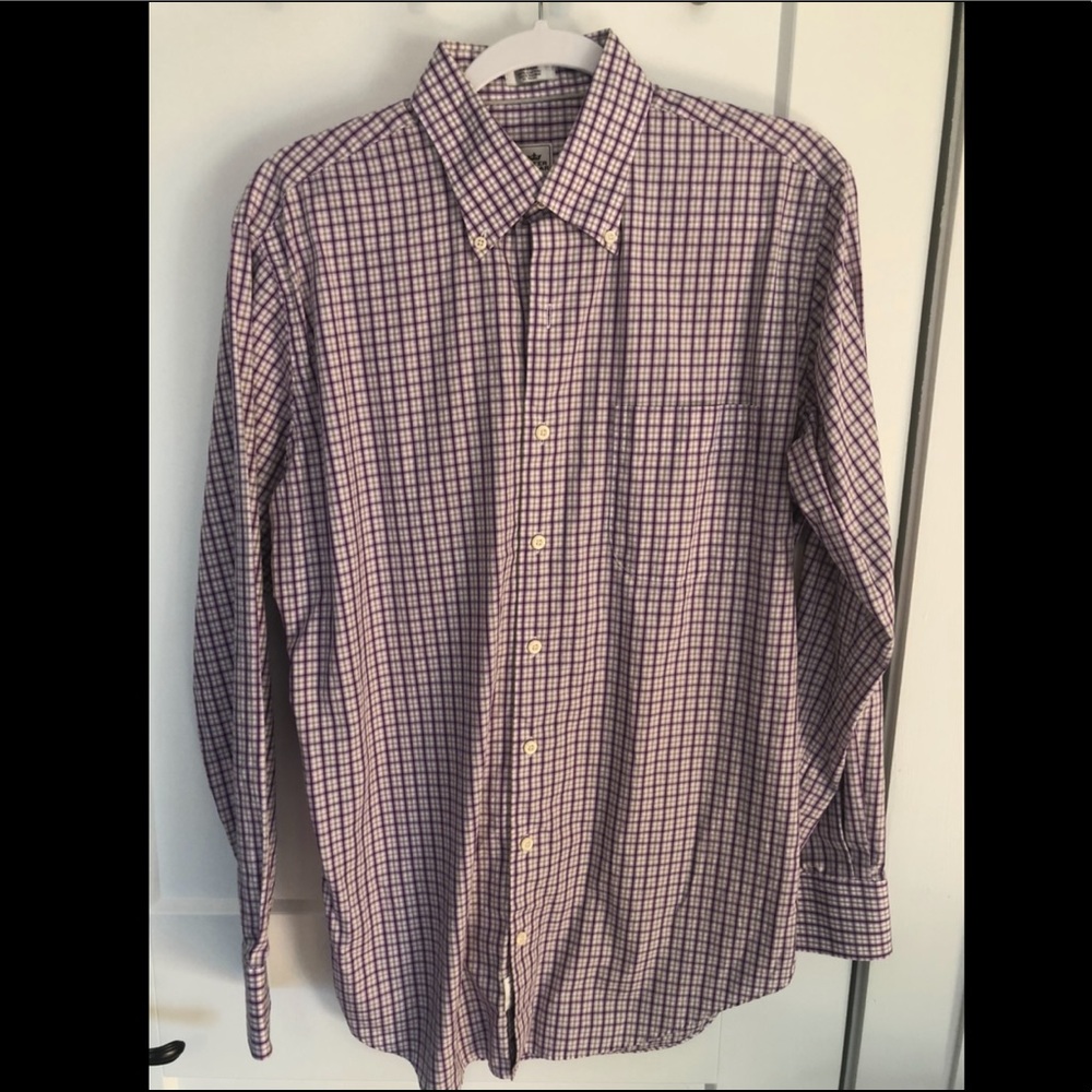 Peter Millar Long Sleeve Shirt Mens Medium